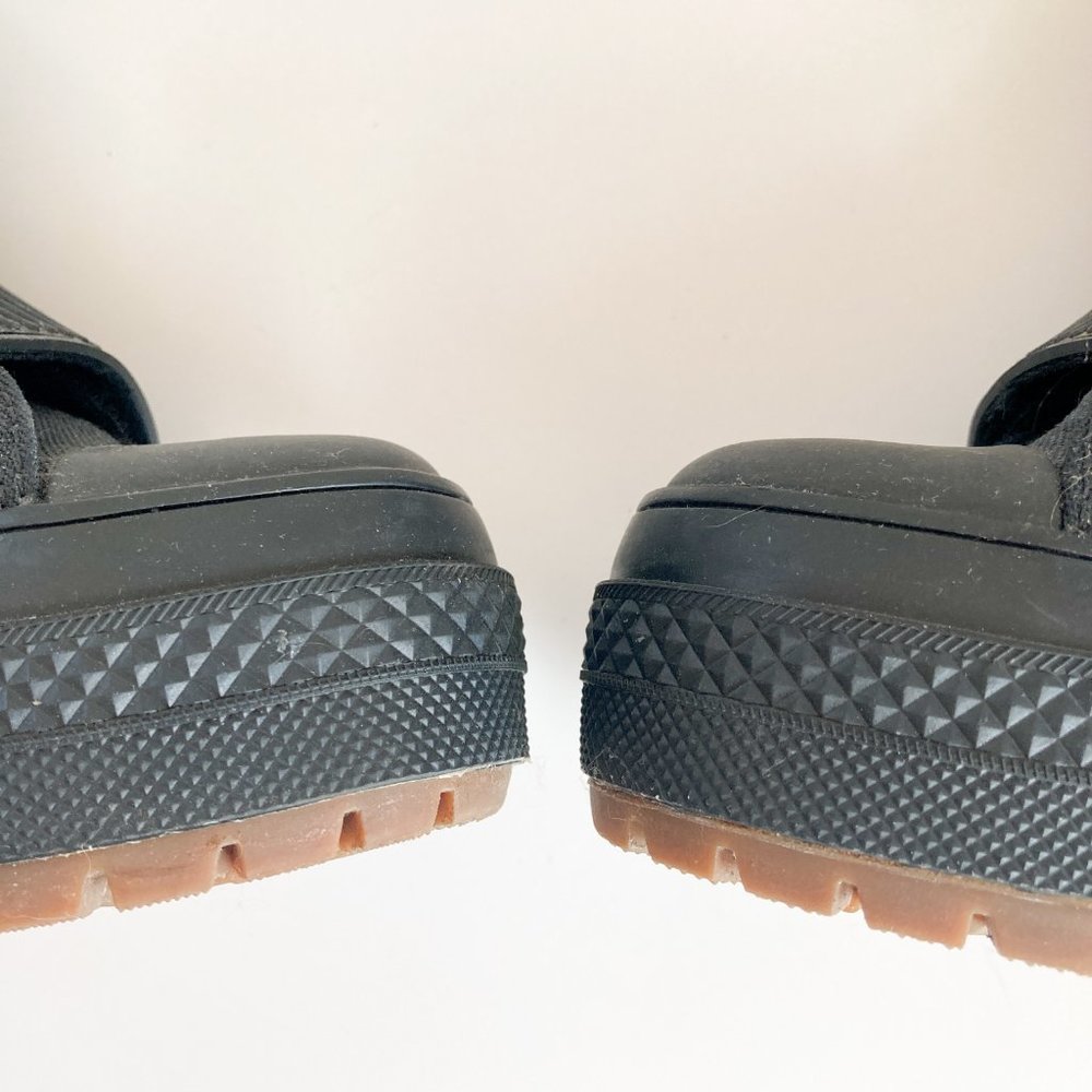 Converse Chuck Taylor All Star GR82 Extra-High Black Gum Women Platform Boot S 5 - Picture 10 of 14